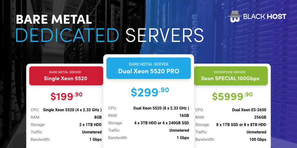 Unmetered Dedicated Servers